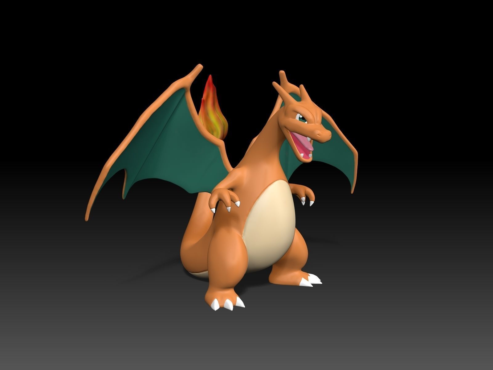 Pokemon Charizard 3D Print model 3D print model_4