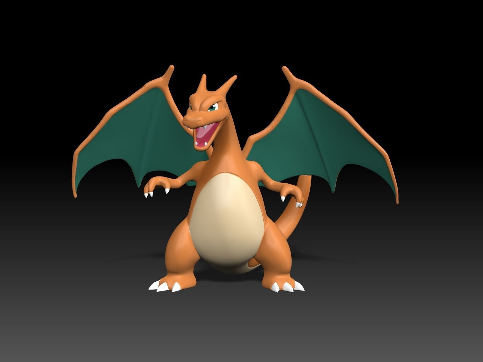 Pokemon Charizard 3D Print model 3D print model_3