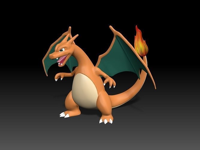Pokemon Charizard 3D Print model 3D print model