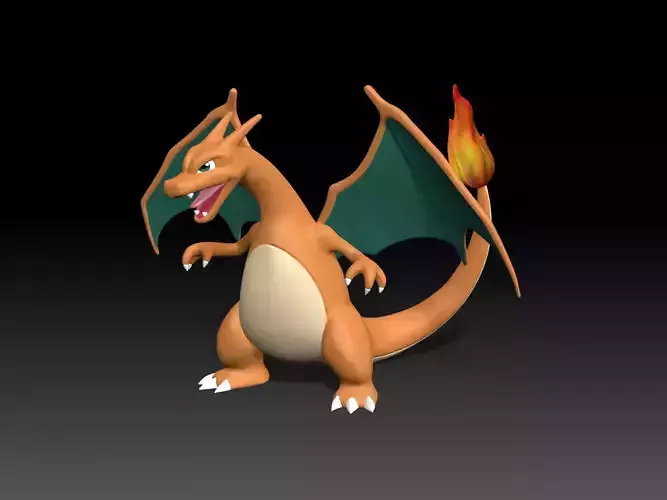 Pokemon Charizard 3D Print model 3D print model