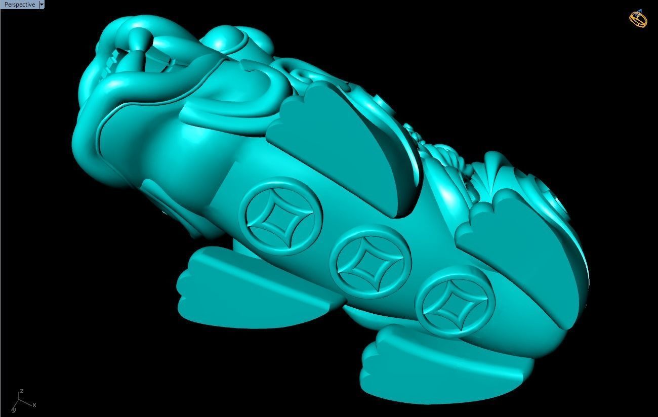 Pixiu Face Bracelet - Unicorn bracelet - Size 25 mm 3D print model_6