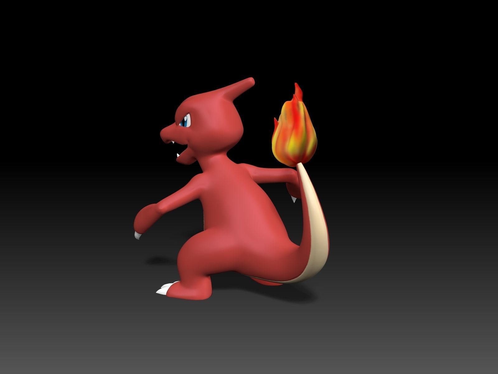 Pokemon Charmeleon 3D Print model 3D print model_4