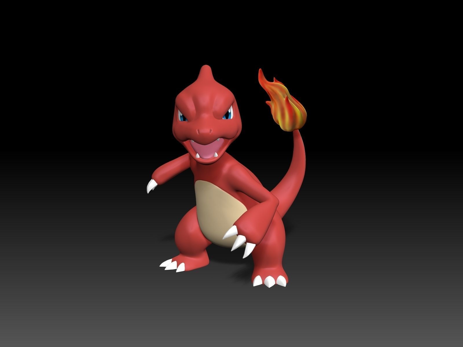 Pokemon Charmeleon 3D Print model 3D print model_2