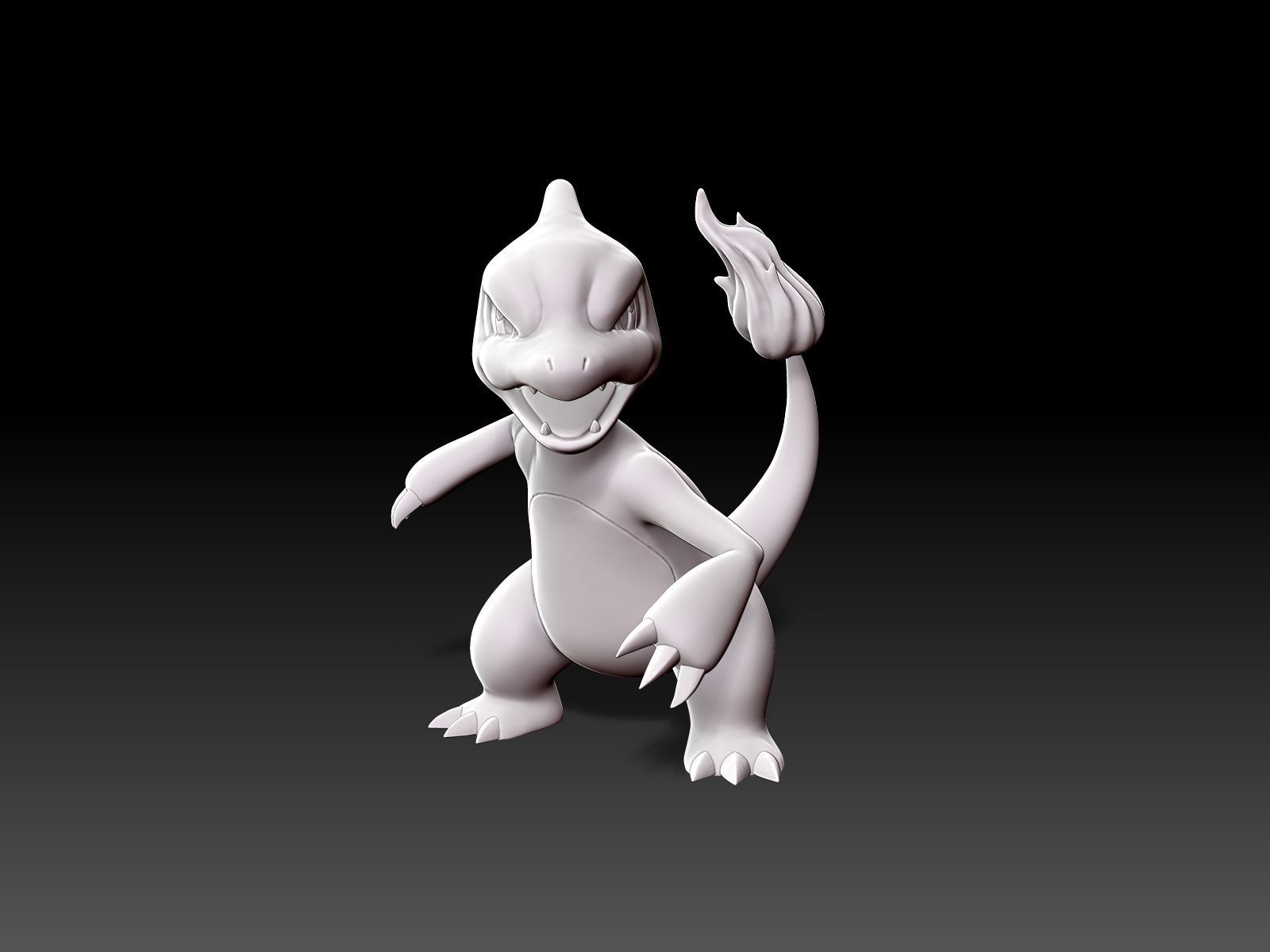 Pokemon Charmeleon 3D Print model 3D print model_6