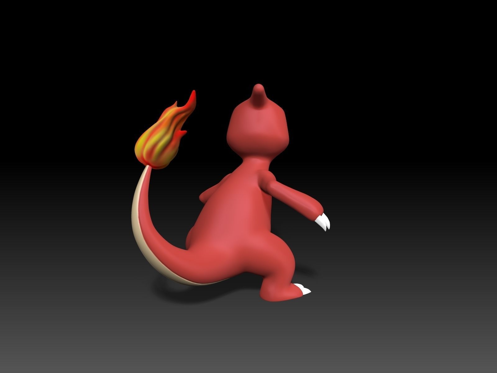 Pokemon Charmeleon 3D Print model 3D print model_5