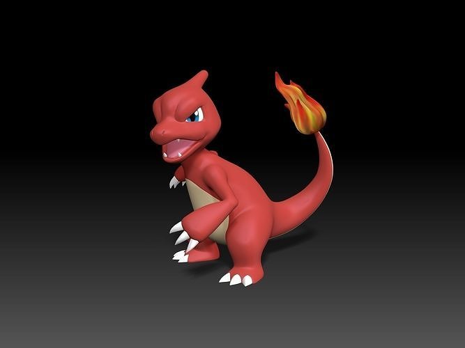 Pokemon Charmeleon 3D Print model 3D print model