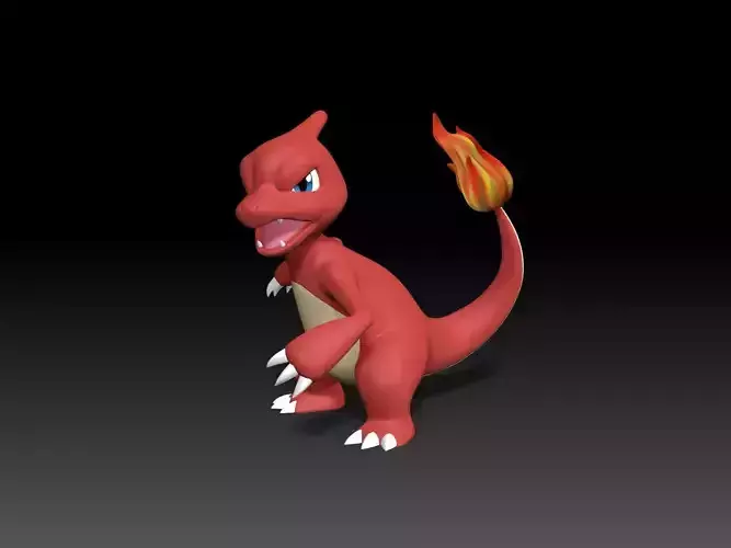 Pokemon Charmeleon 3D Print model