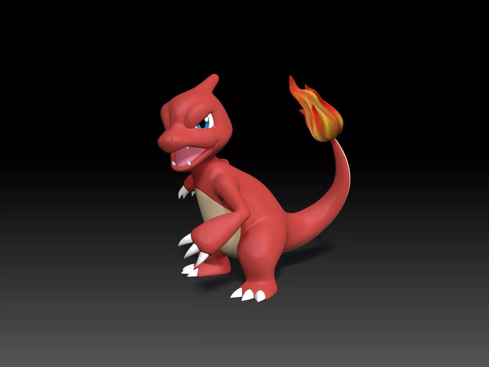 Pokemon Charmeleon 3D Print model 3D print model_0