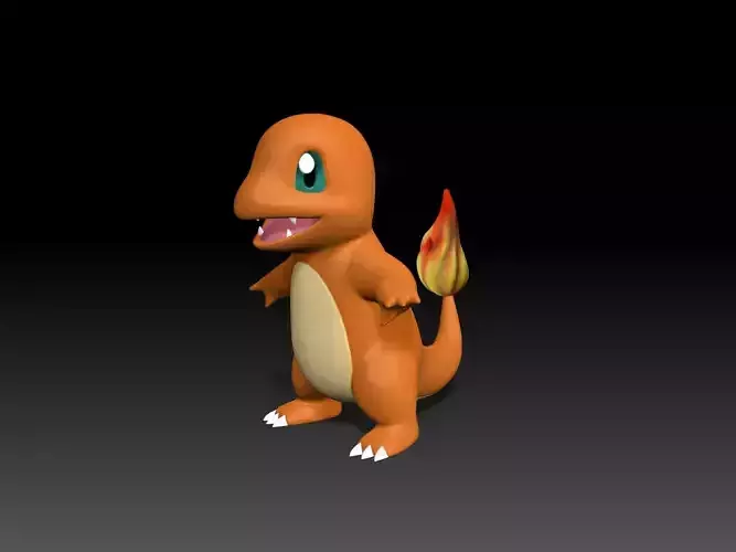 Pokemon Charmander 3D Print model
