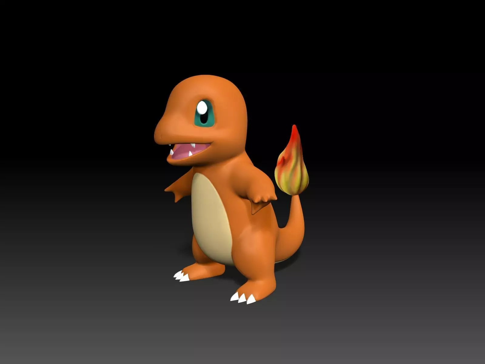 Pokemon Charmander 3D Print model 3D print model_0