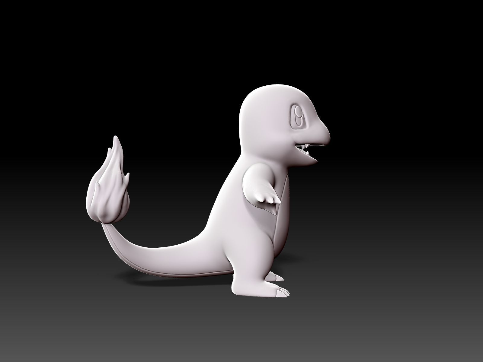 Pokemon Charmander 3D Print model 3D print model_9