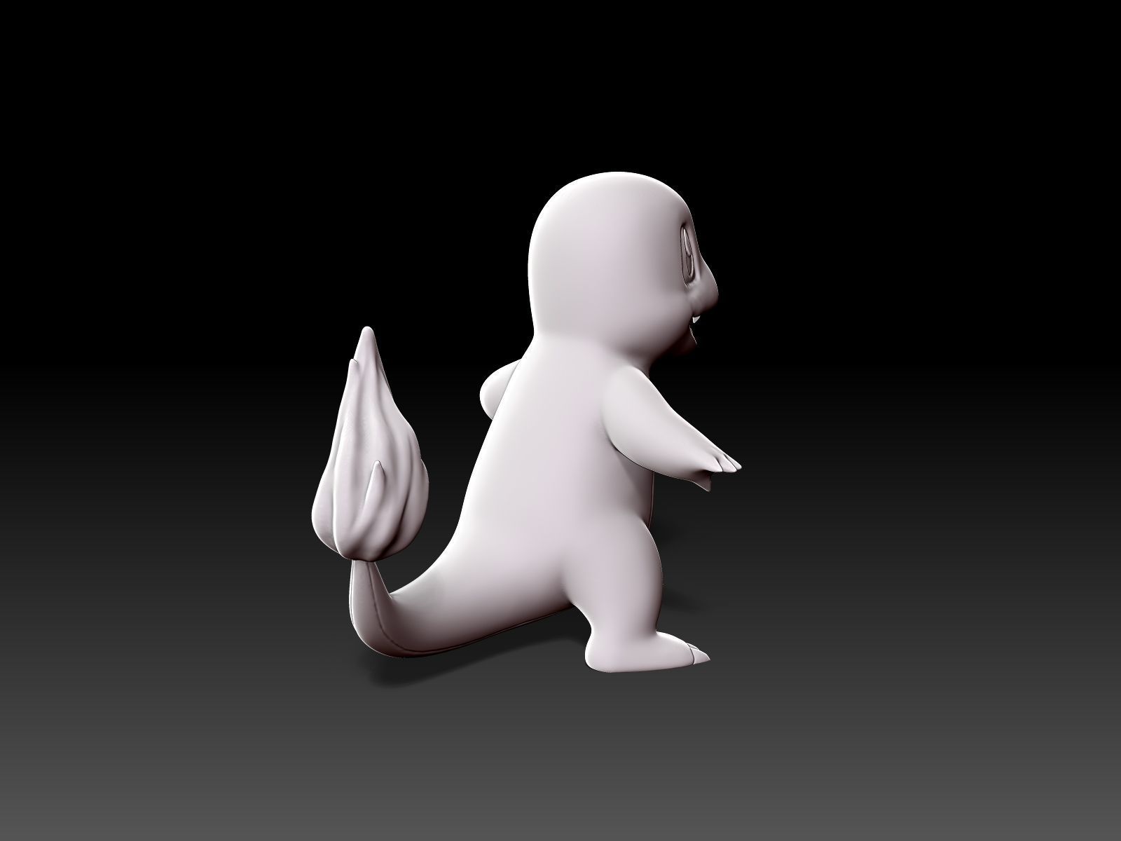 Pokemon Charmander 3D Print model 3D print model_11