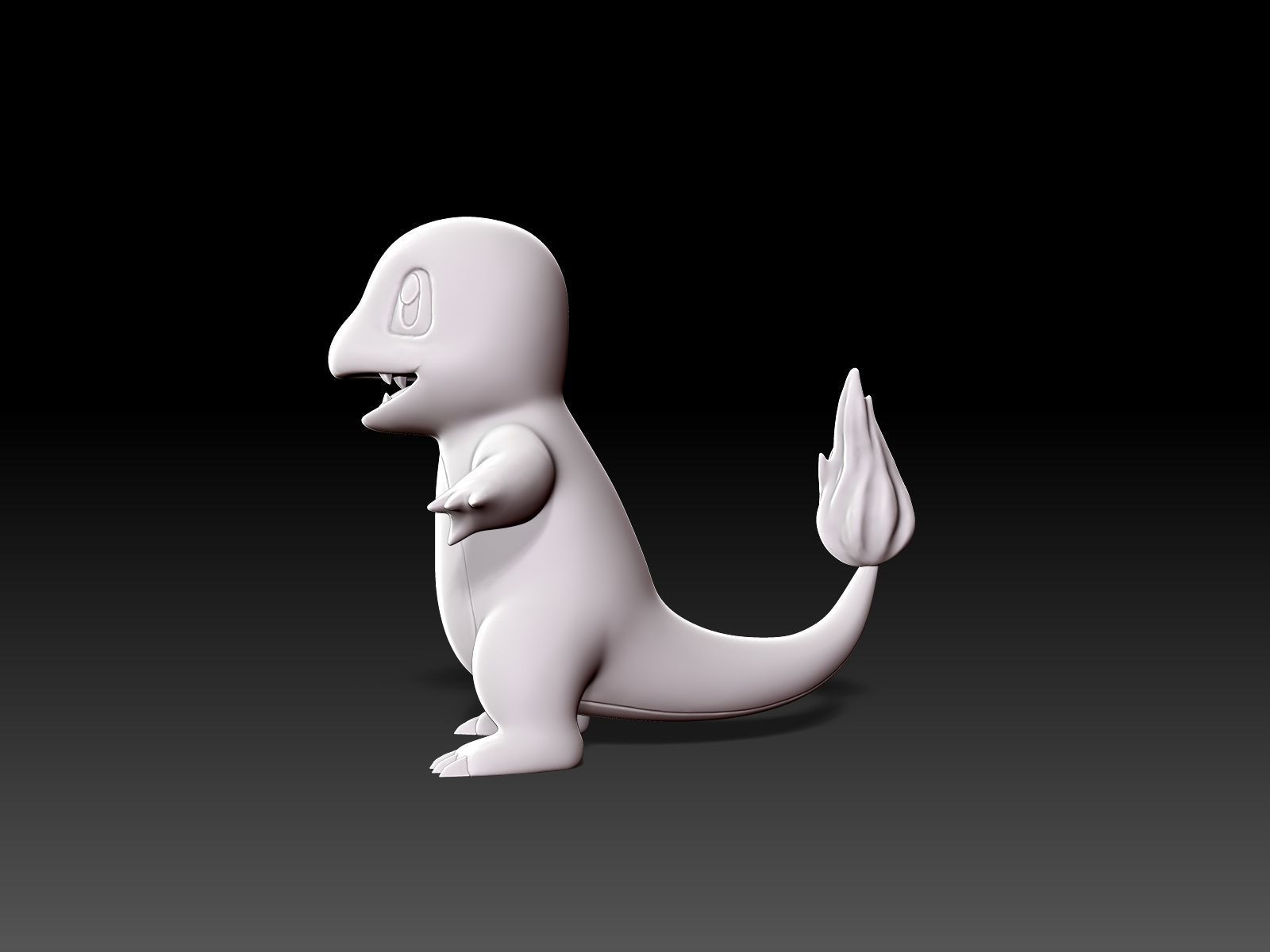 Pokemon Charmander 3D Print model 3D print model_8
