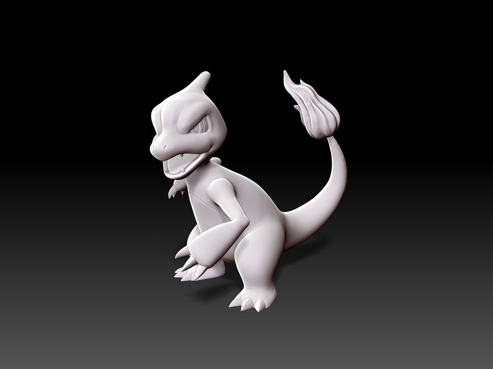 Pokemon Charizard Charmeleon Charmander 3D Print model 3D print model_9