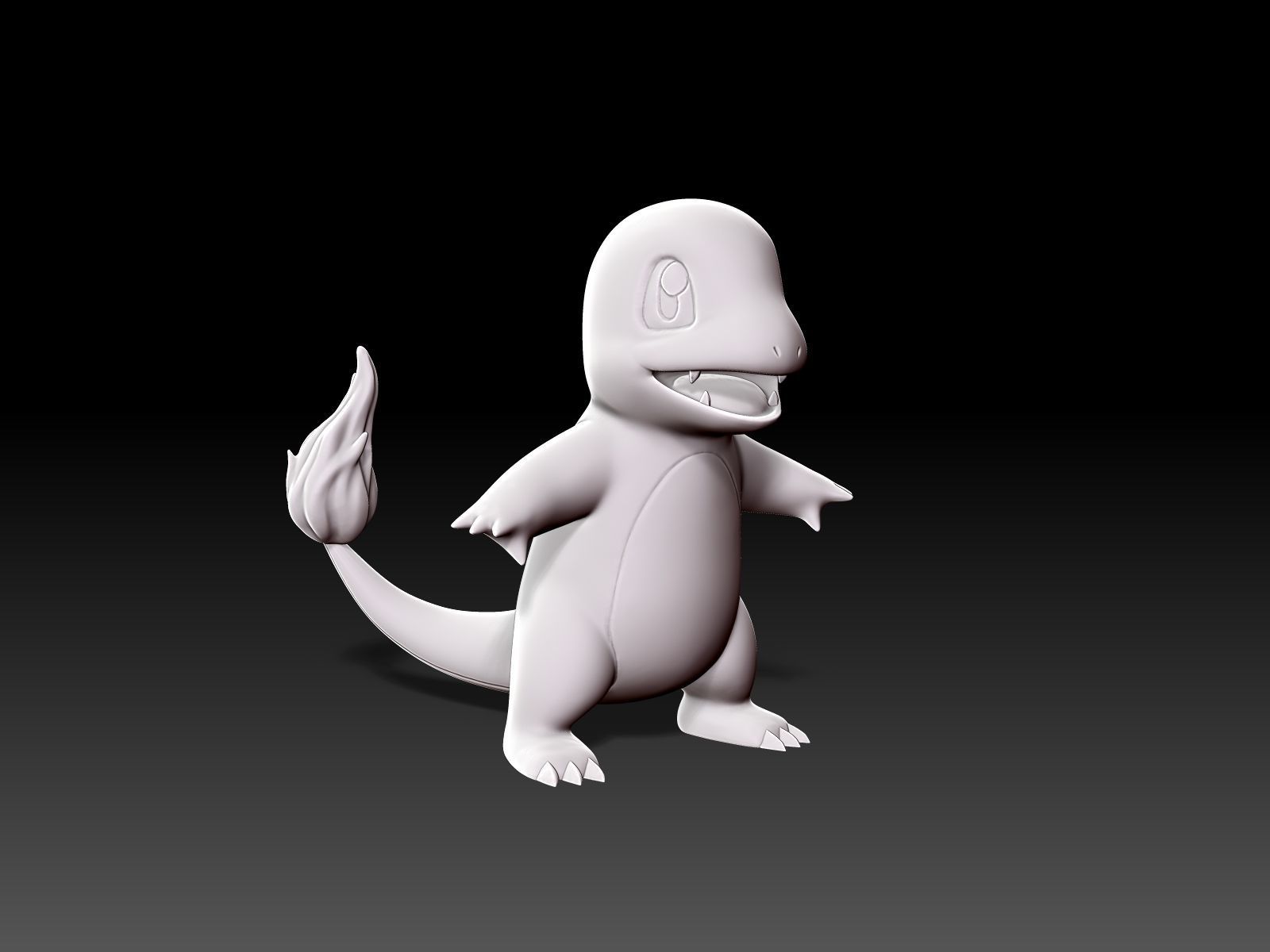 Pokemon Charizard Charmeleon Charmander 3D Print model 3D print model_15