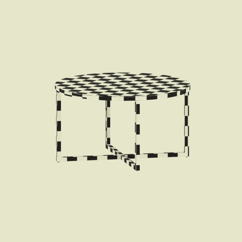 Collection of 15 metal tables  3D model_47