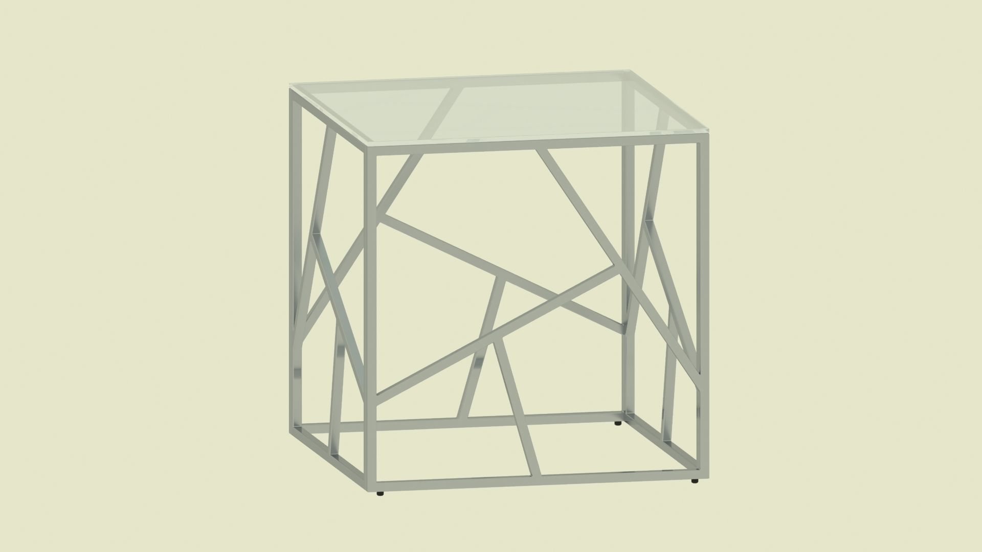 Collection of 15 metal tables  3D model_6