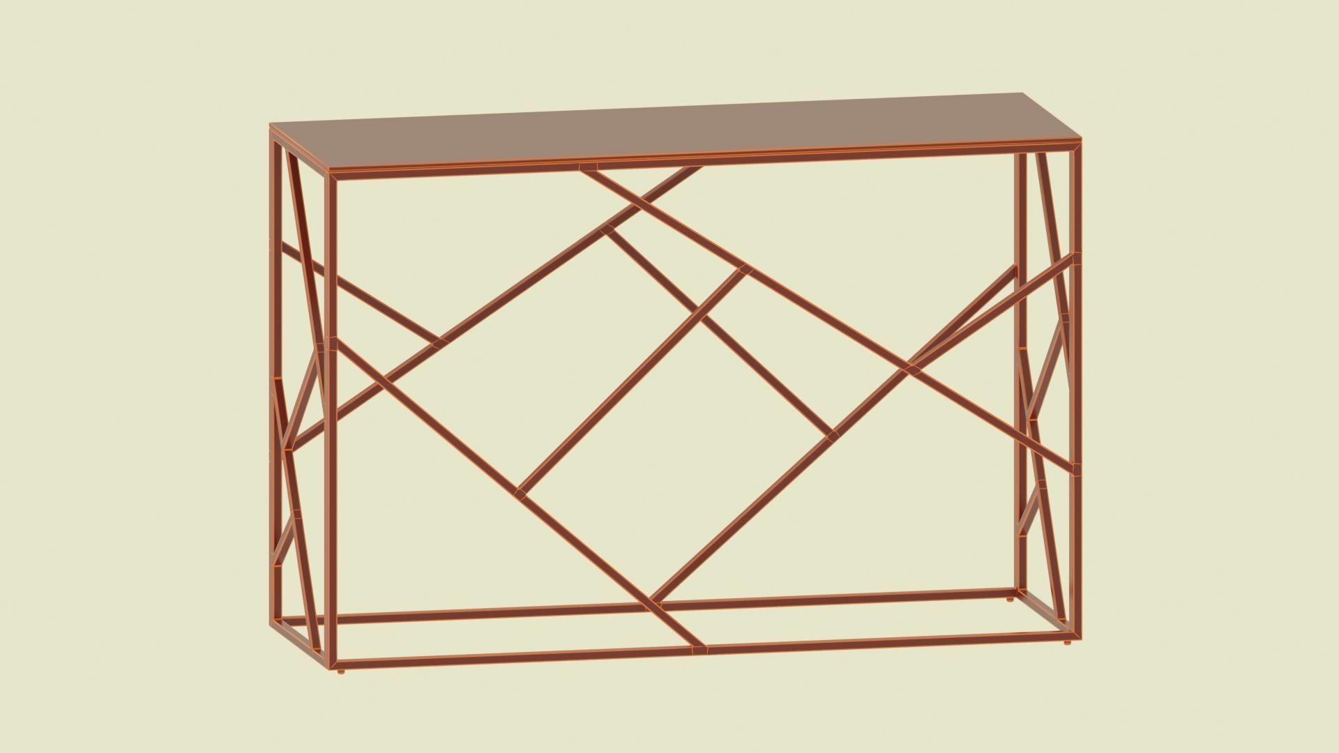 Collection of 15 metal tables  3D model_10