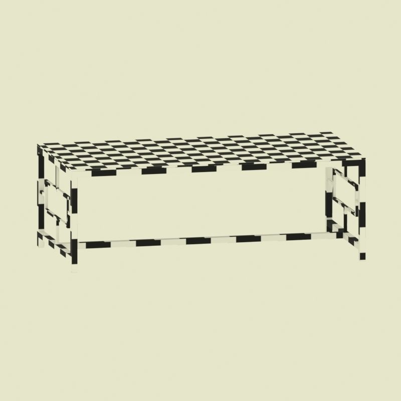 Collection of 15 metal tables  3D model_14