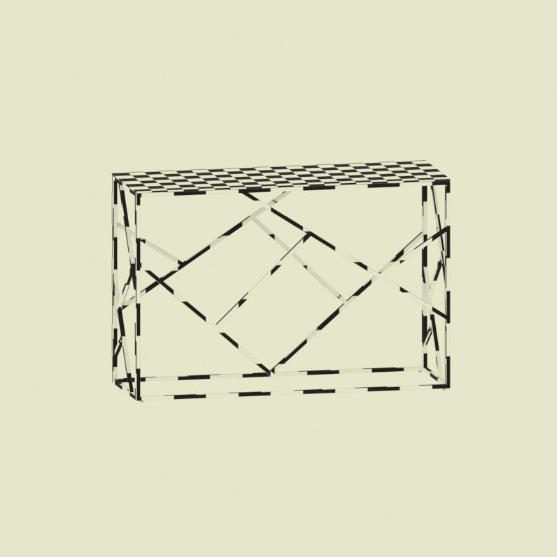 Collection of 15 metal tables  3D model_11