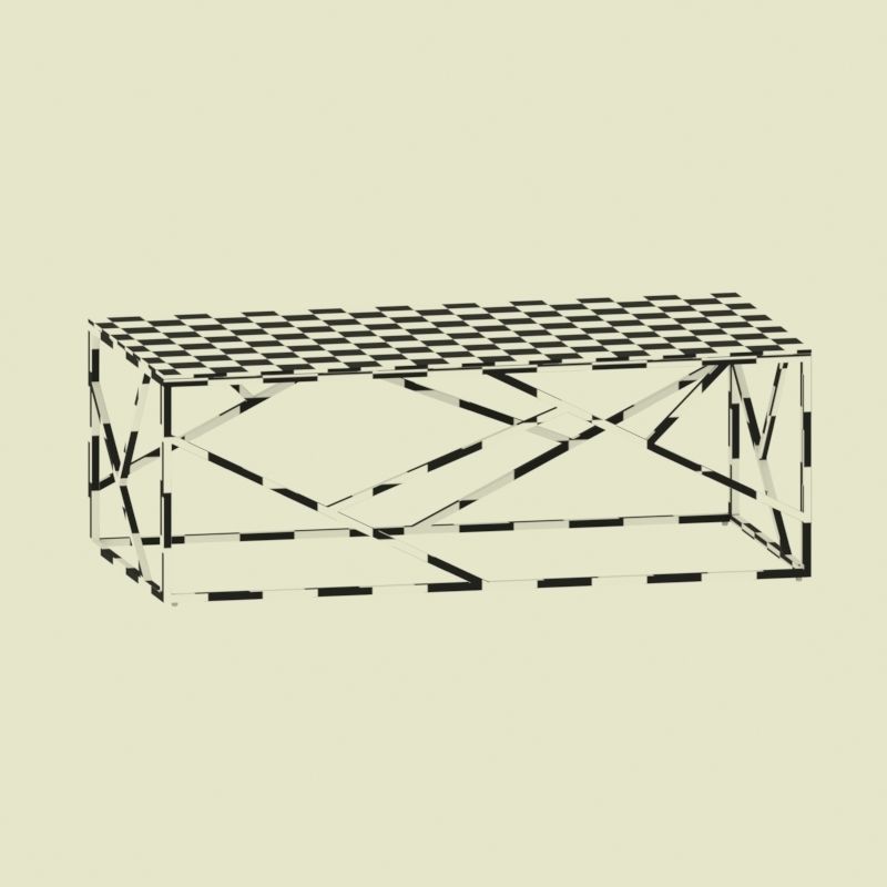 Collection of 15 metal tables  3D model_5