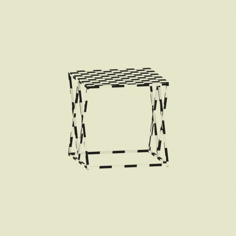 Collection of 15 metal tables  3D model_26