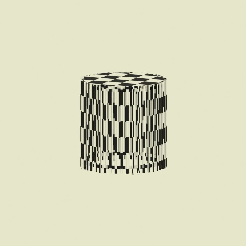 Collection of 15 metal tables  3D model_32