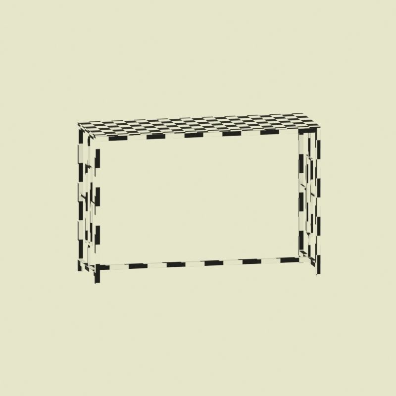 Collection of 15 metal tables  3D model_20