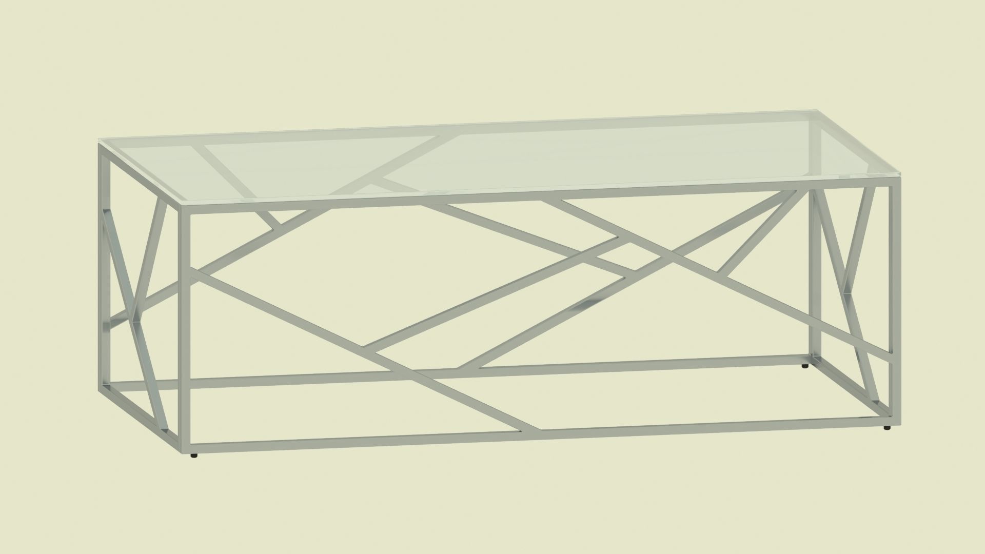 Collection of 15 metal tables  3D model_3