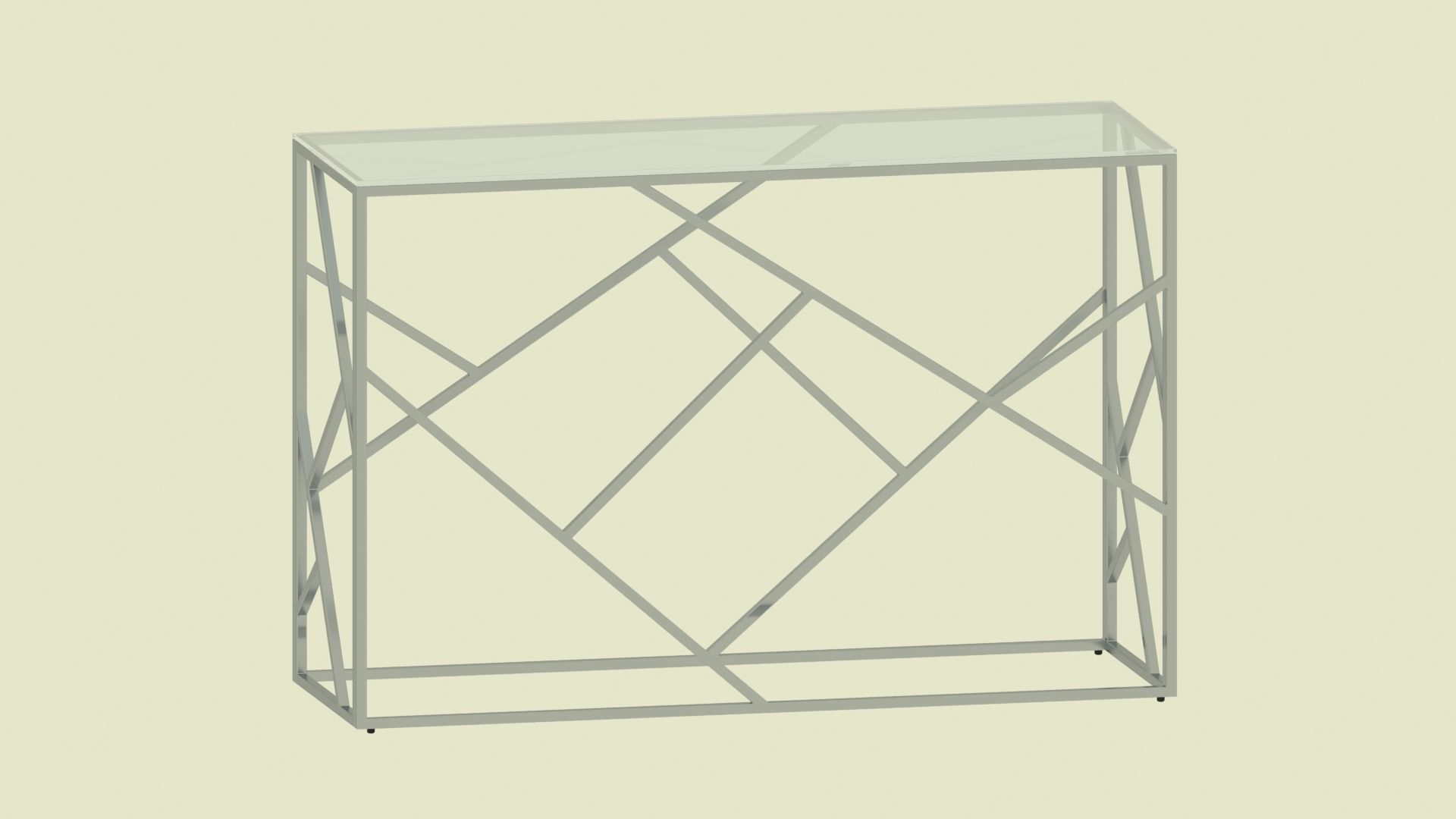 Collection of 15 metal tables  3D model_9