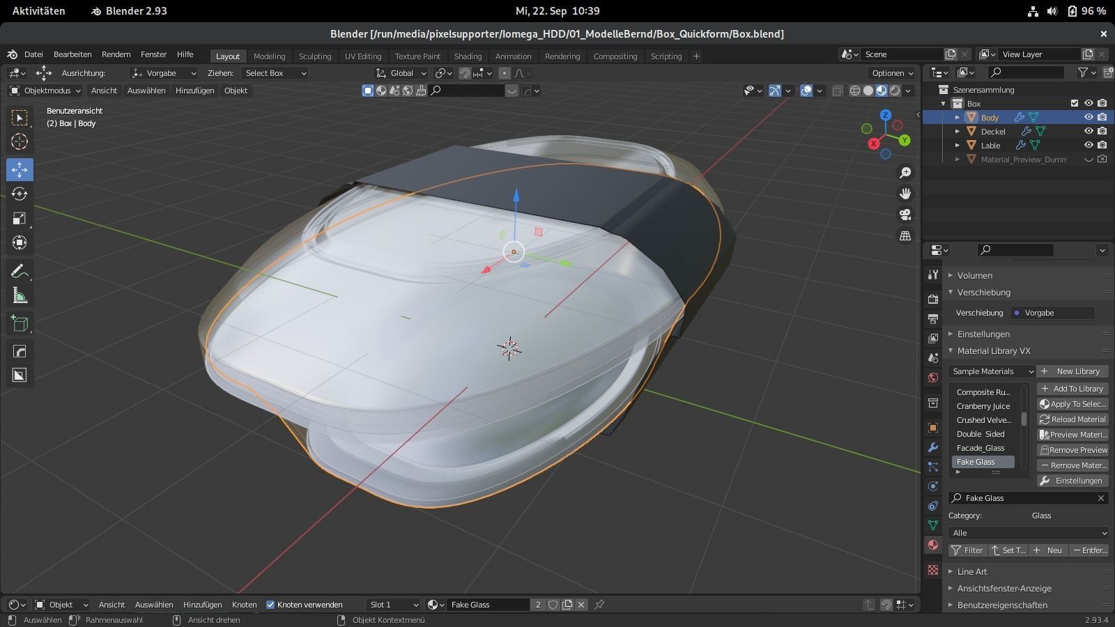 Salatbox container Free 3D model_1