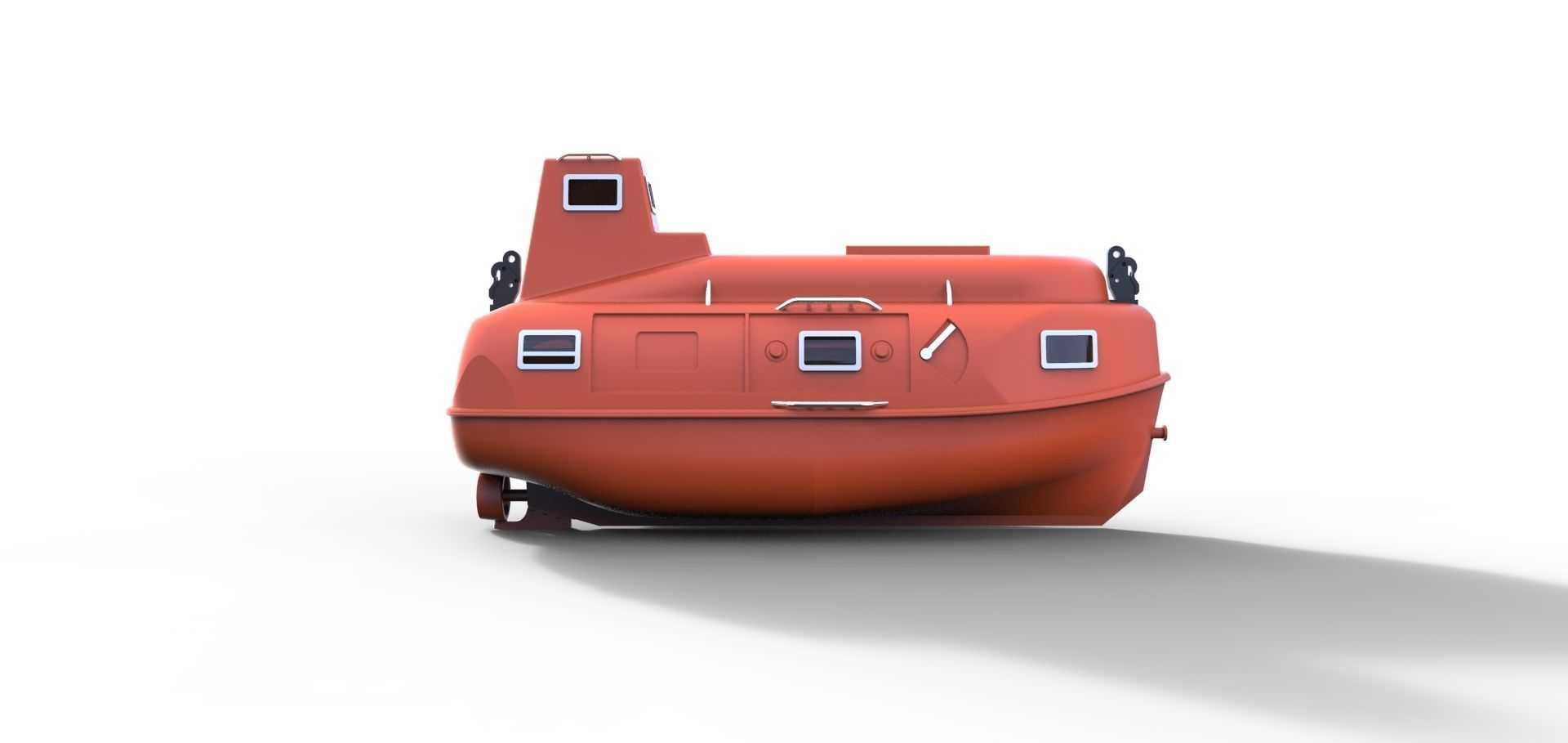 Lifeboat GDR production 3D print model_1