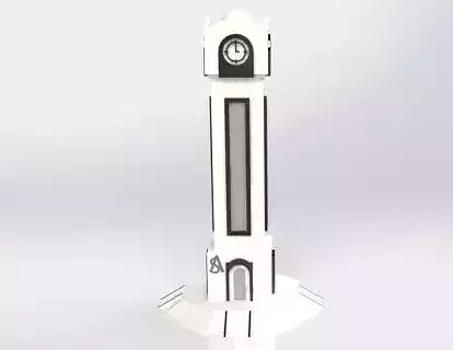 The clock tower of Homs City