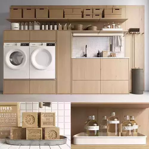 Laundry Room 3D model