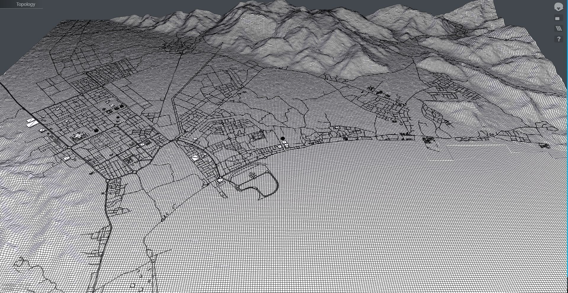 Cityscape Fujairah United Arab Emirates 3D model_12