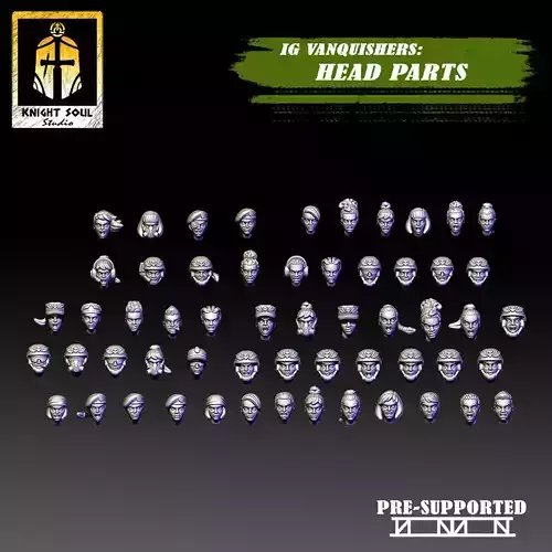 Vanquishers Head Parts
