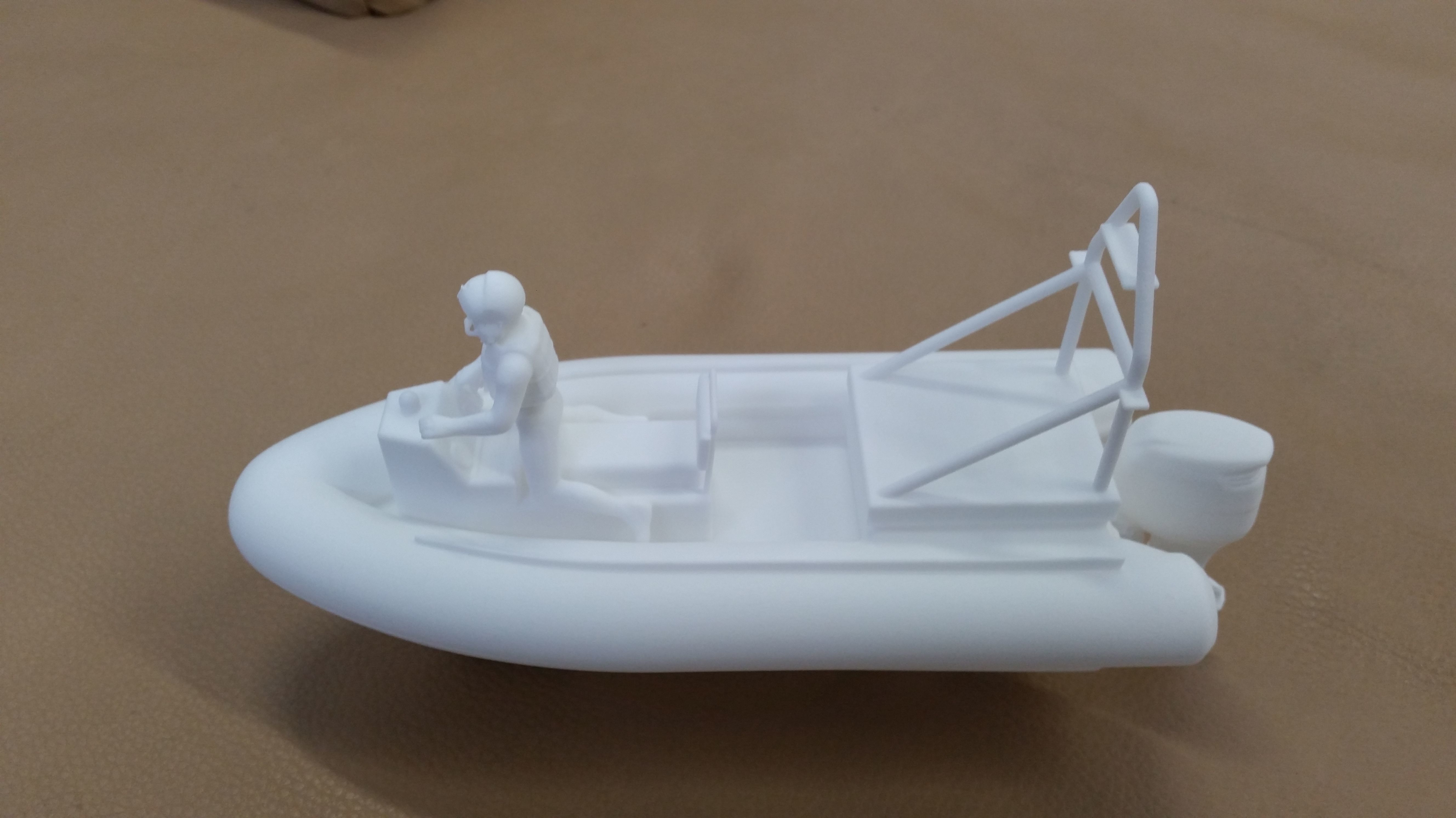 Lifeboat dinghy Hermann Marwede 3D print model_2