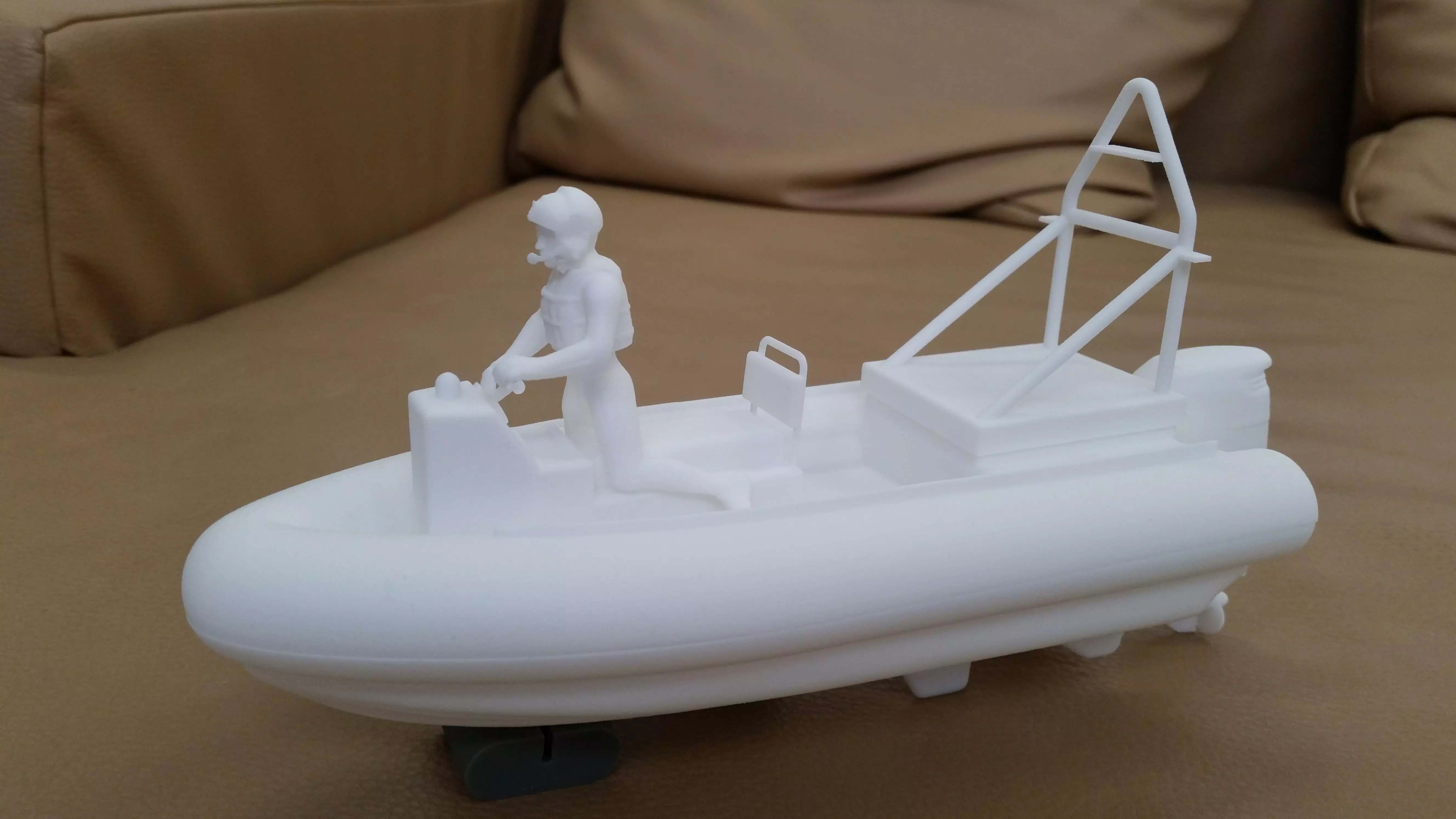 Lifeboat dinghy Hermann Marwede 3D print model_0