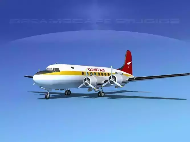 Douglas DC-4 Qantas 2