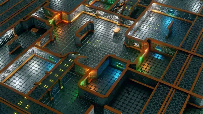 Modular RPG Game Environment - Low Poly - PBR - GameReady