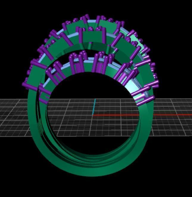DIAMOND RING 3D print model_2