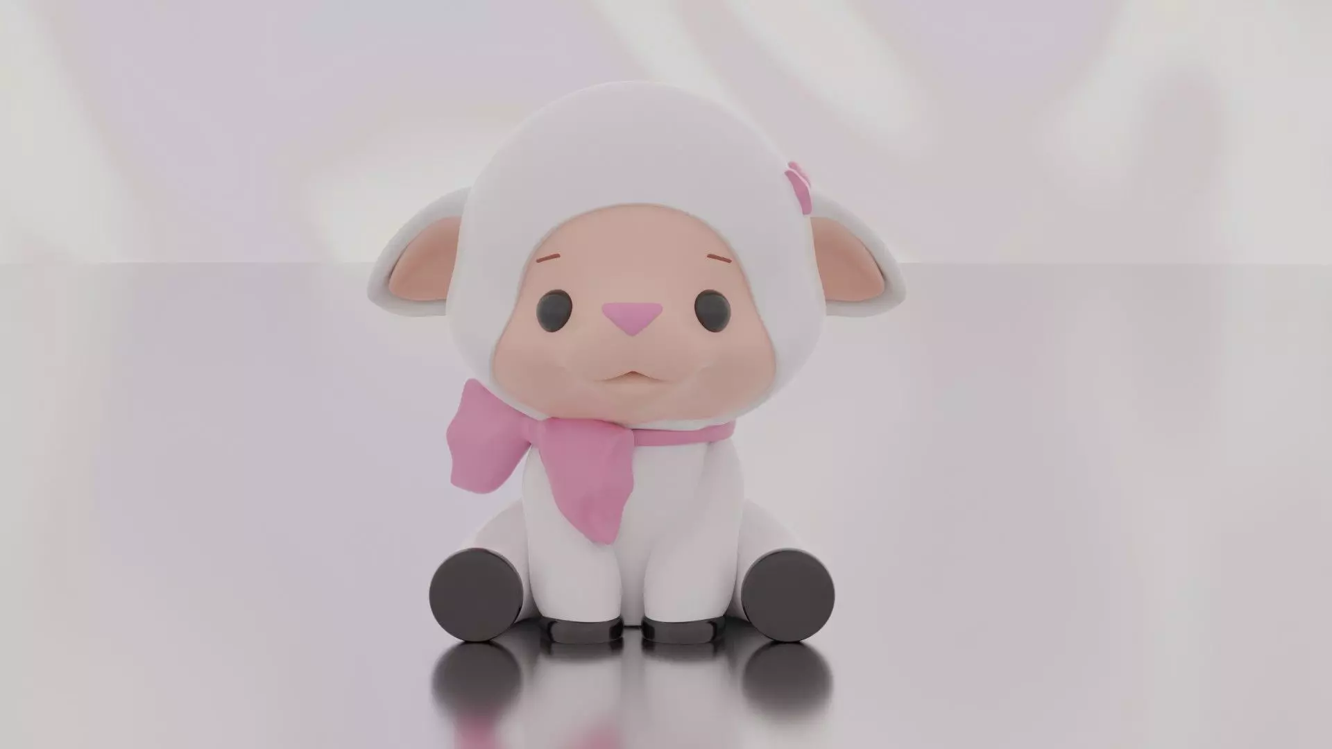 The sheep little lamb 3D print model