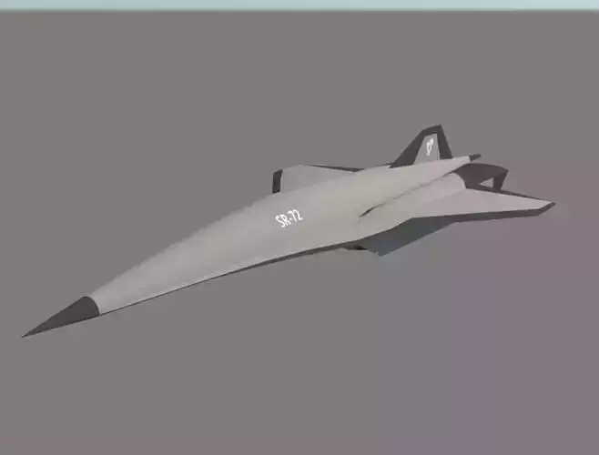 SR-72 fighter jet