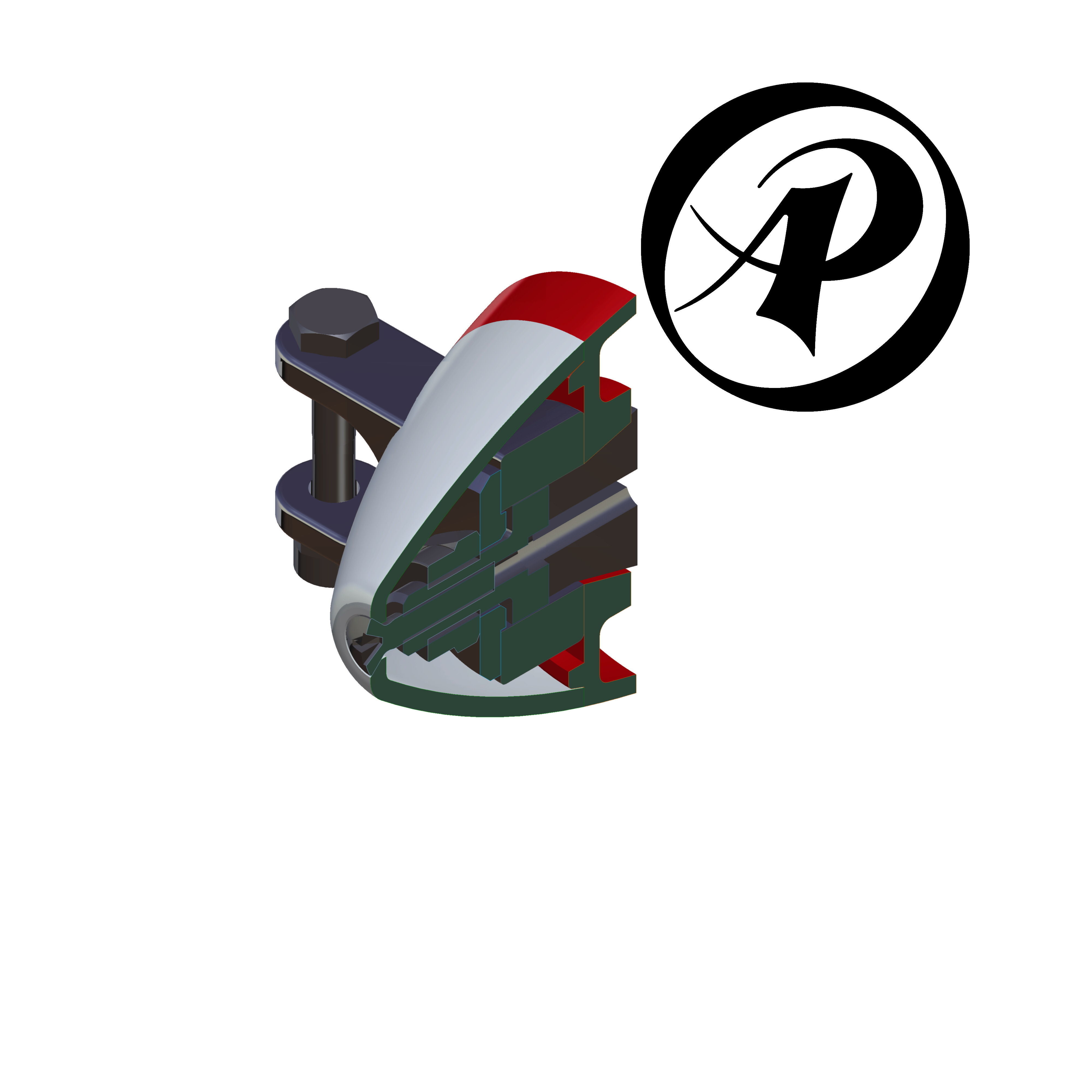 FOLDING PROPELLER HUB SPINNER AP-SP-002 Free 3D print model_6