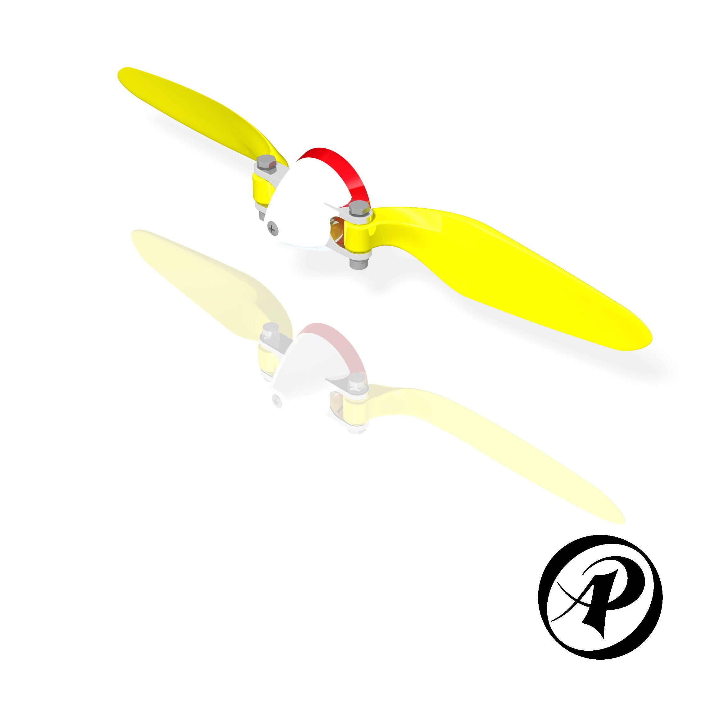 FOLDING PROPELLER HUB SPINNER AP-SP-002 Free 3D print model_10
