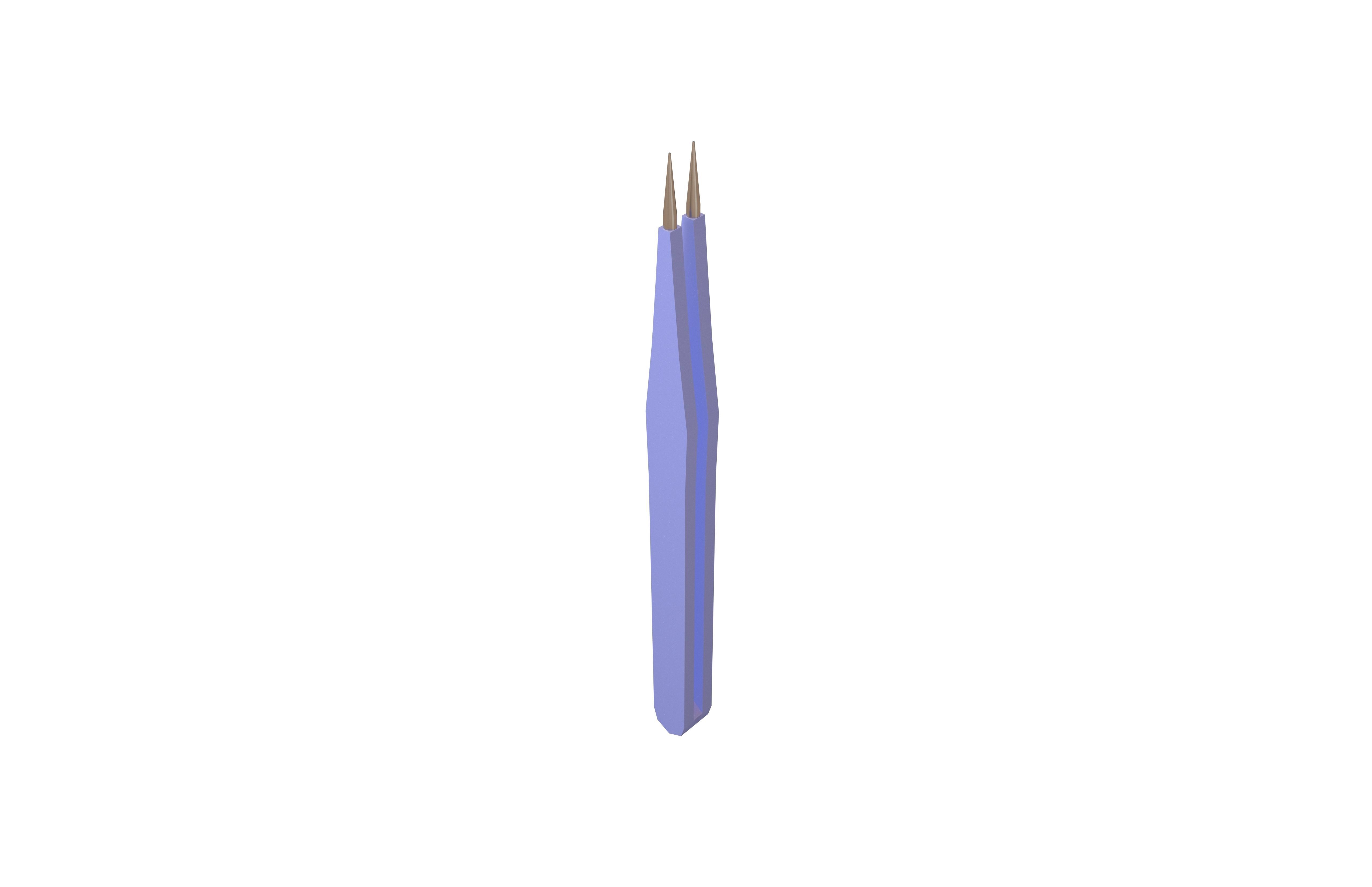 Tweezers v1 001 Low-poly 3D model_2