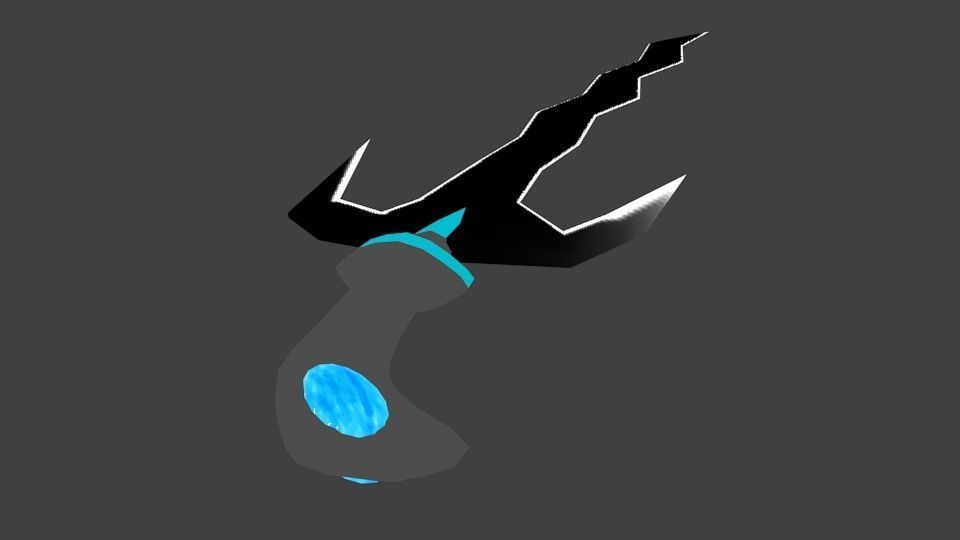 Kerisai-7 sword 3D model_4