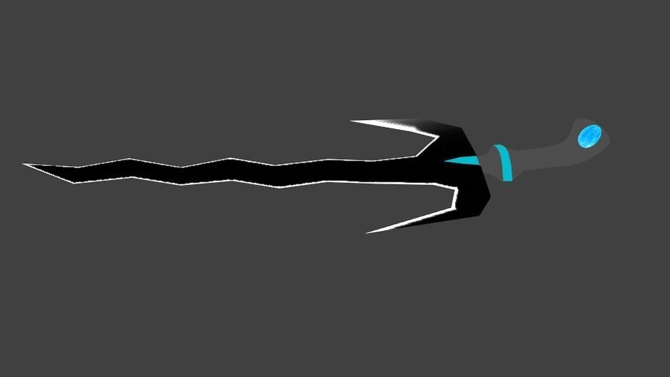 Kerisai-7 sword 3D model_6