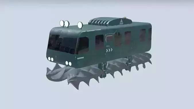 Auger train with spikes