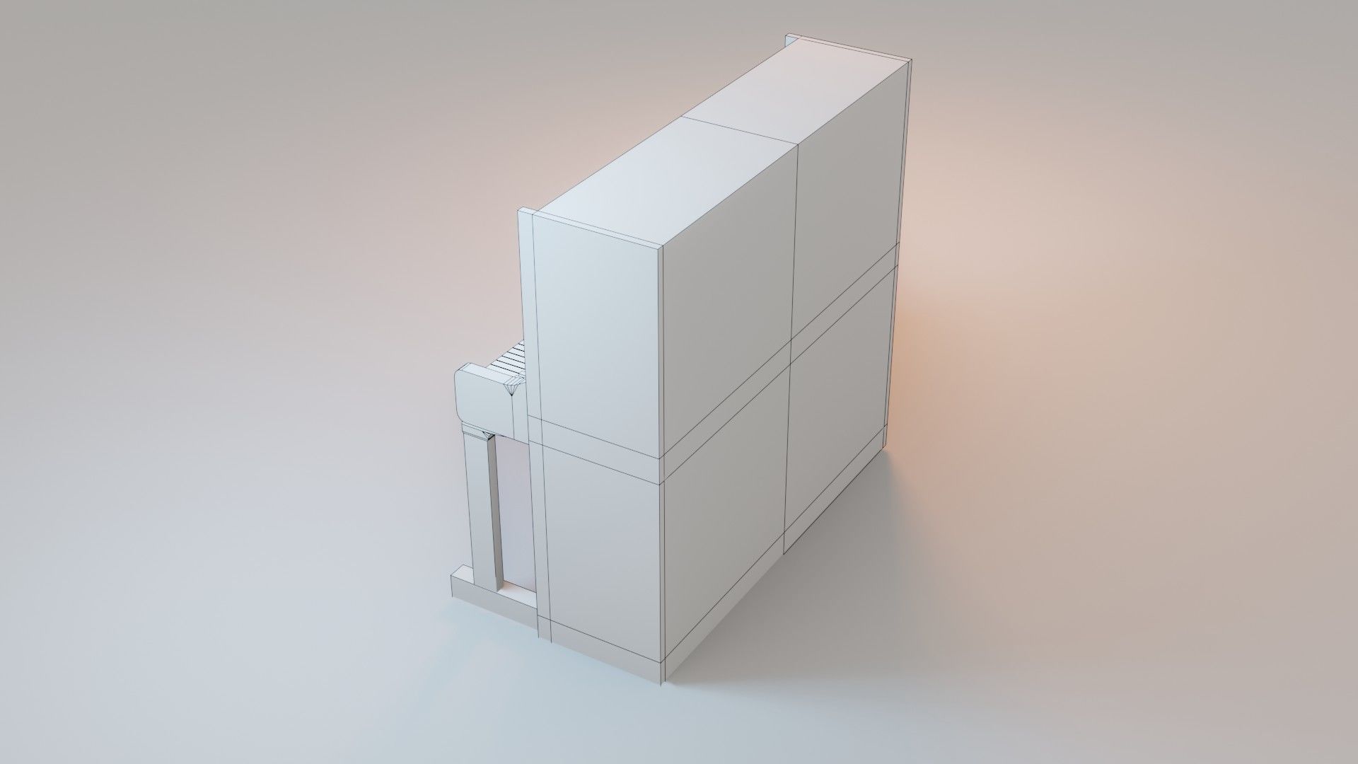 Piano - Low Poly - Game Ready Low-poly 3D model_7